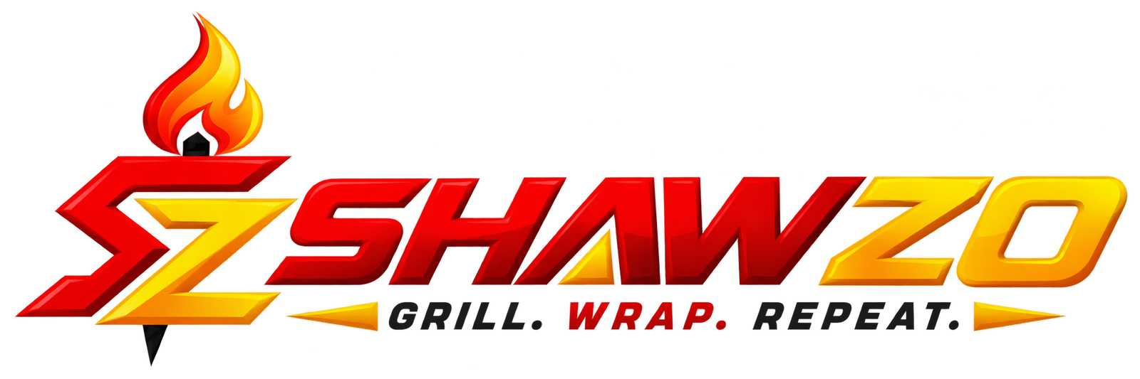 SHAWZO Grill Wrap Repeat Logo (1)